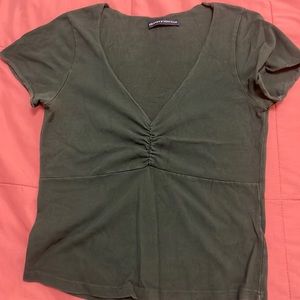 Brandy Melville Green Gina Top.